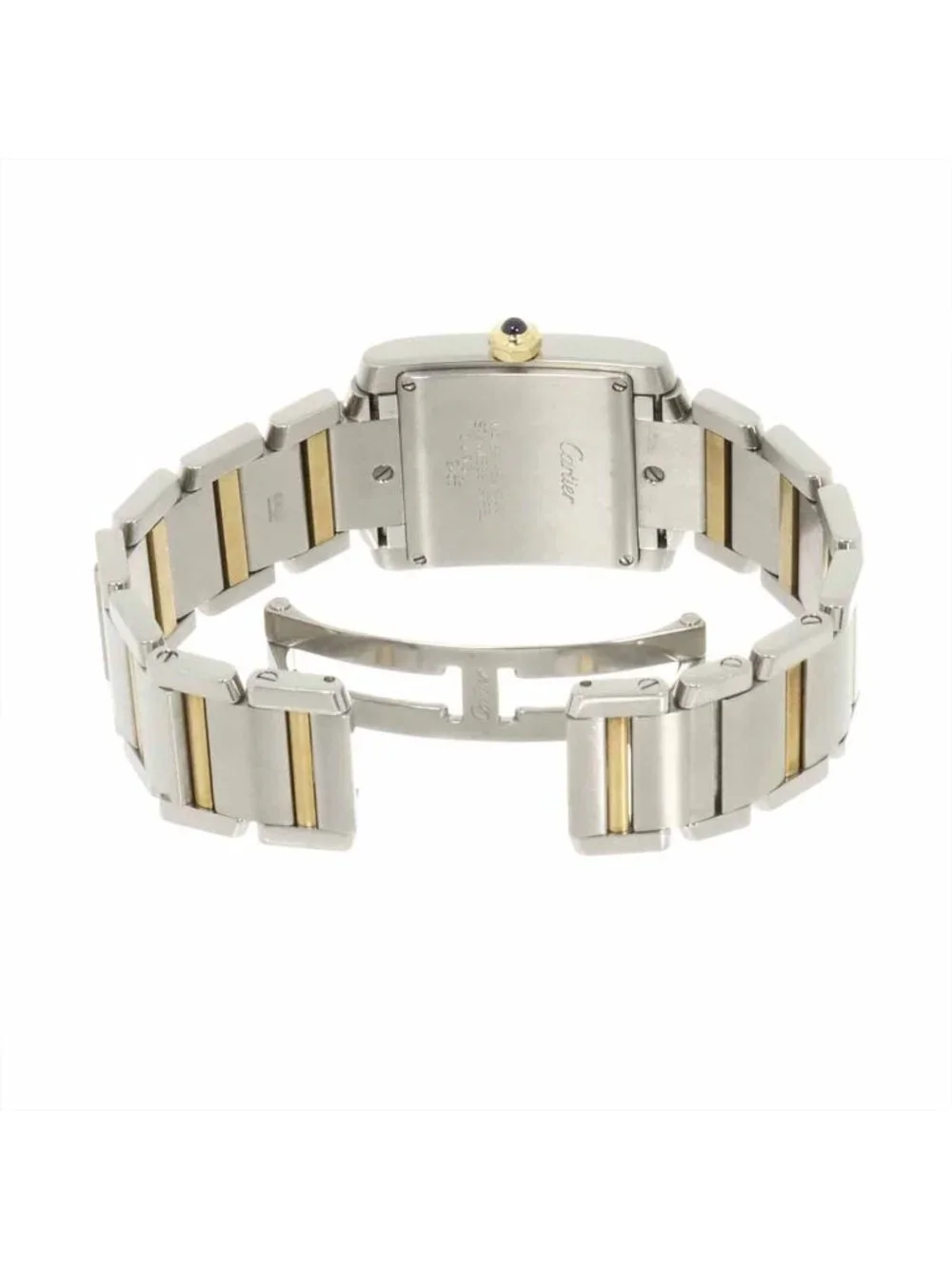 Cartier Tank Francaise MM Boys' Watch Date YG Quartz